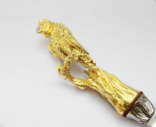 Набор шампуров "Птицы". Позолота