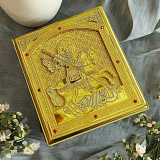 Икона Георгия Победоносца карманная. Златоуст