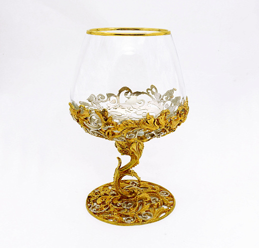 Подарочный бокал для коньяка "Ажурный"