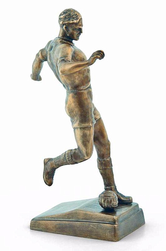 Бронзовая композиция "Футболист"