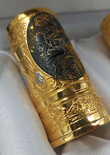 Стопки "Подарок охотнику". Златоуст