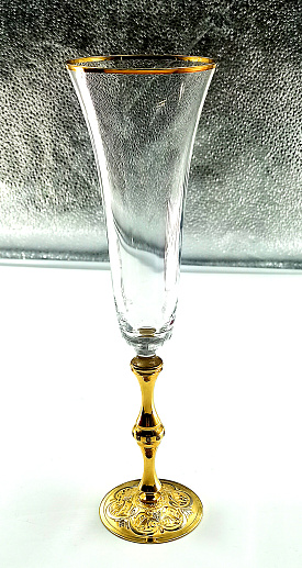 Фужер для шампанского Златоуст. купить с доставкой Фужер для шампанского Златоуст.