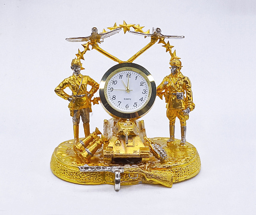 Часы в золоте "Самолеты" купить с доставкой Часы в золоте "Самолеты"
