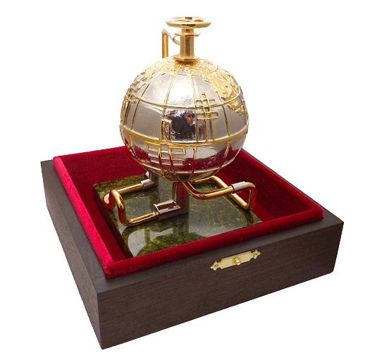 Бронзовая статуэтка Планета "Газ"(малая) золотая