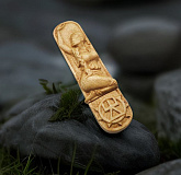 Сувенирная деревянная флешка "Дева"