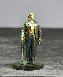 Бронзовая статуэтка " Рабочий-строитель 2"