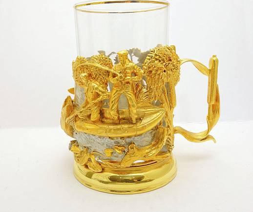 Оригинальный подстаканник "На щуку" купить с доставкой Оригинальный подстаканник "На щуку"