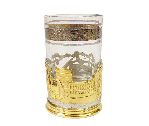 Подарочная рюмка для водки "Строители"