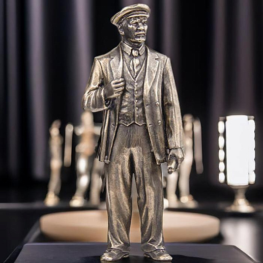 Бронзовая статуэтка "В.И. Ленин"