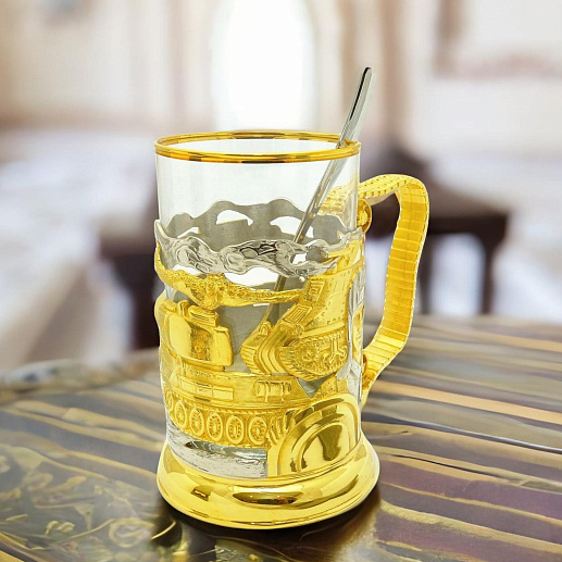 Сувенирный подстаканник "Танки"